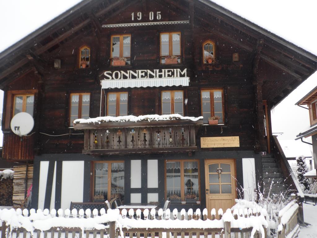 Appartment Chalet Sonnenheim Кандерстег Екстериор снимка